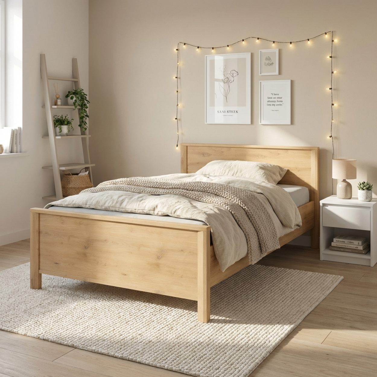 Lugano_krevati_hmidiplo_artisan_oak-1250x1250 Παιδικό - Εφηβικό κρεβάτι Lugano μονό και ημίδιπλο - Image 1