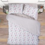 Μονή παπλωματοθήκη Garden με μαξιλαροθήκη 160x240