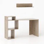 Γραφείο βιβλιοθήκη Sunny 135x61x75-90