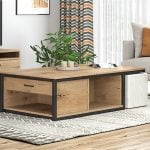 Τραπεζάκι σαλονιού Feather 119x66.5x38