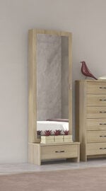 Καθρέφτης με κομοδινάκι μπουντουάρ Webb 50x151x17