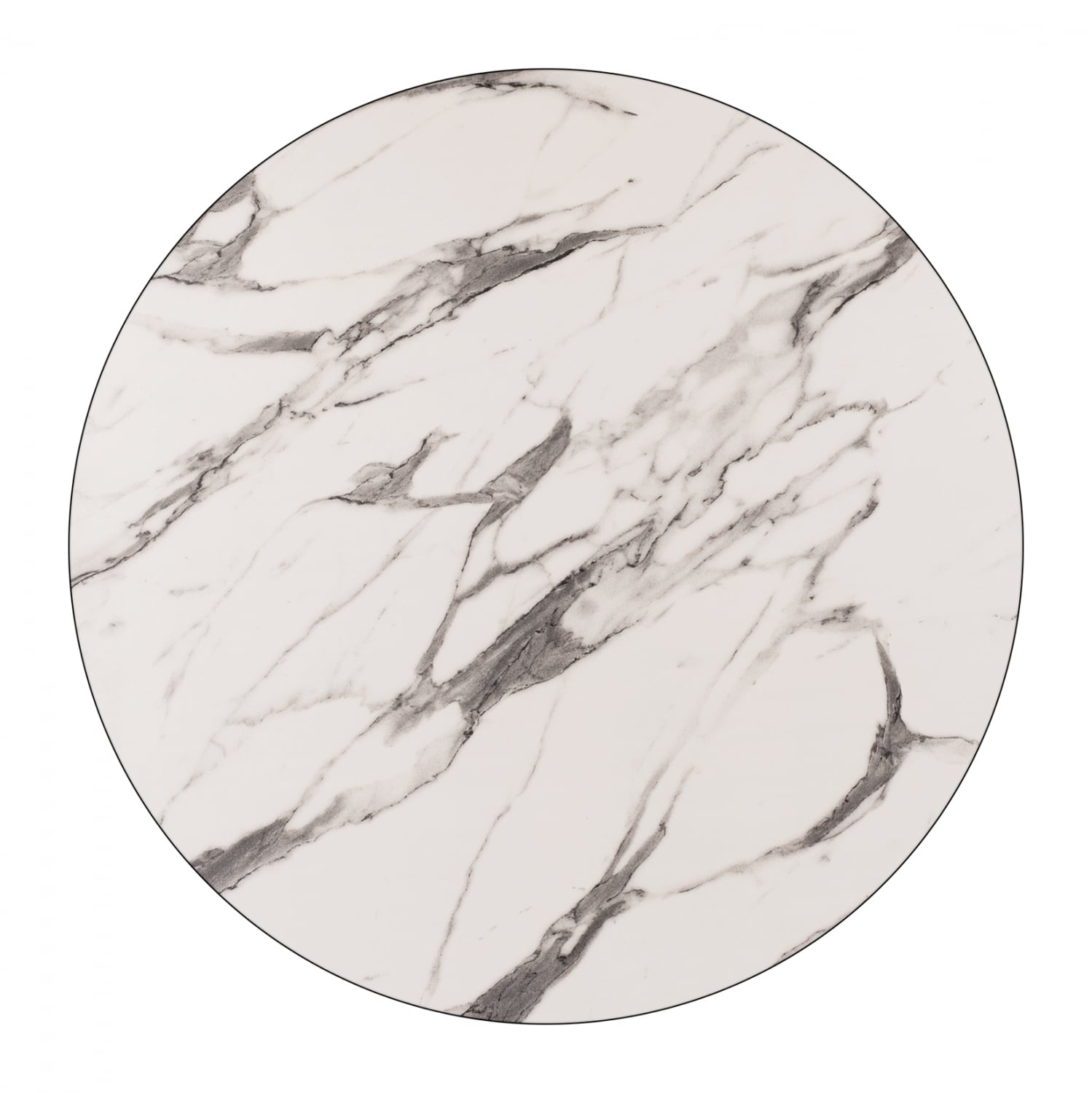 epifaneia-trapezioy-hpl-fb9584211-marble ΕΠΙΦΑΝΕΙΑ ΤΡΑΠΕΖΙΟΥ HPL HM5842.11 MARBLE WHITE-GREY Φ69 εκ. ΠΑΧΟΥΣ 12mm. - Image 1