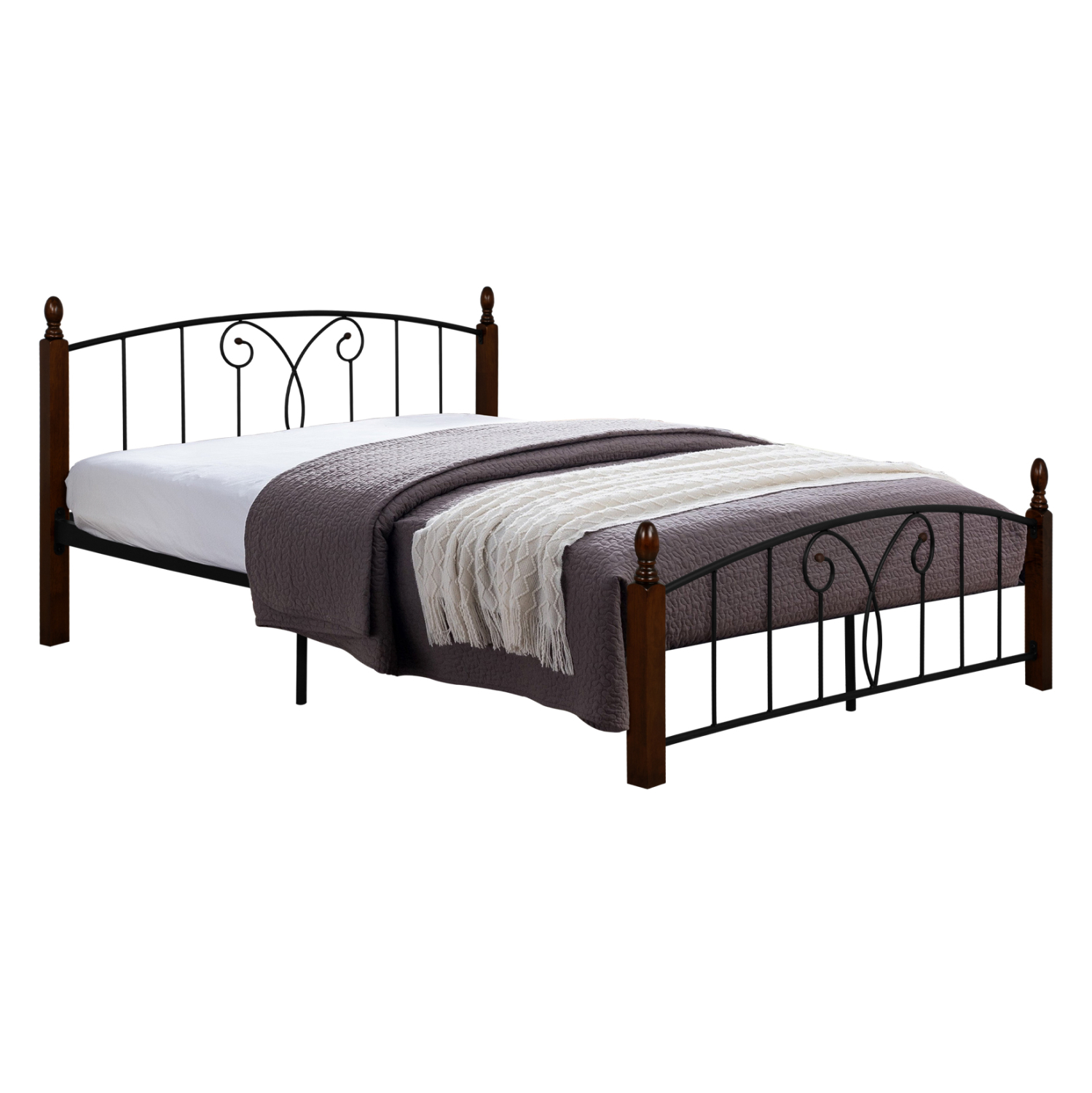 krebati-diplo-fb9585-gia-stroma-150x200 ΚΡΕΒΑΤΙ ΔΙΠΛΟ SUZIE HM585 ΓΙΑ ΣΤΡΩΜΑ 150x200 εκ. ΜΕΤΑΛΛΟ ΞΥΛΟ - Image 1