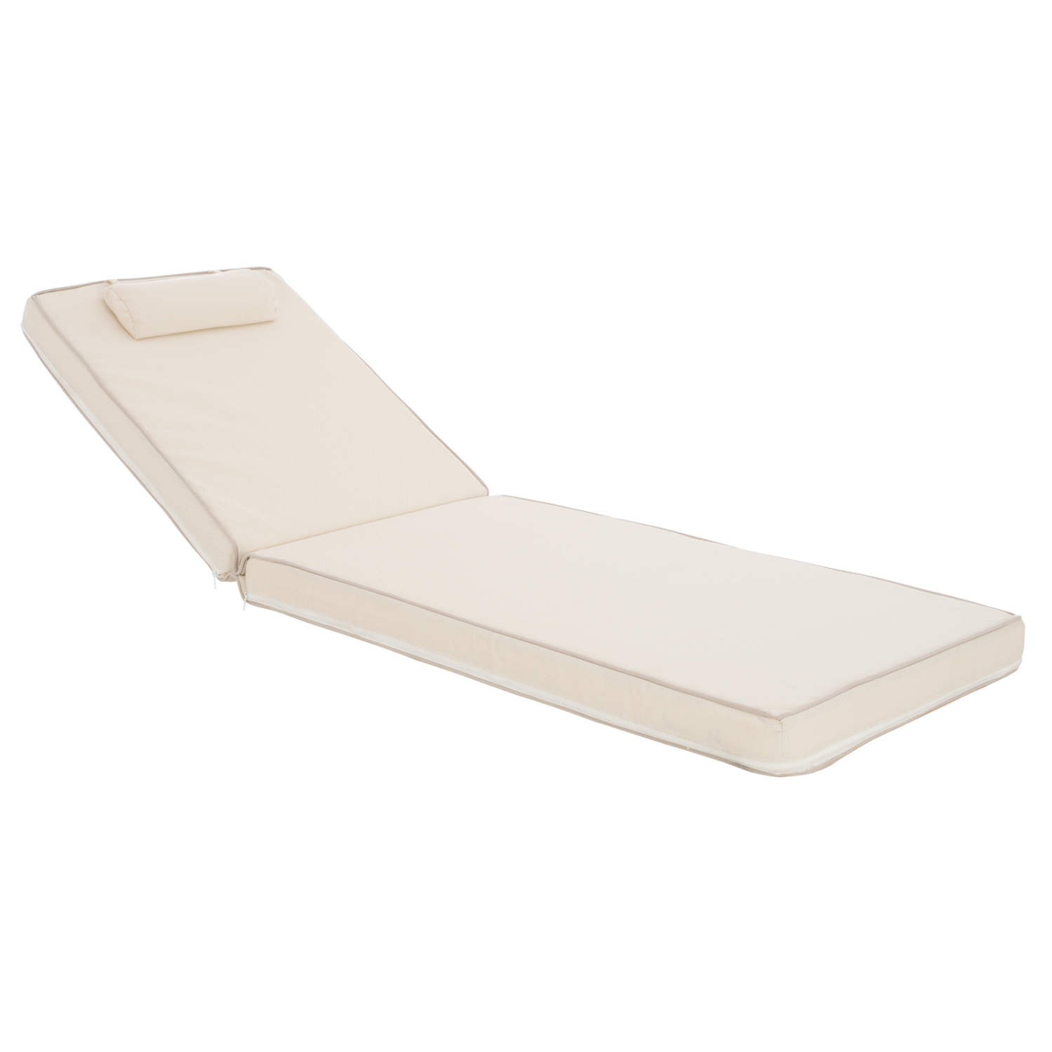 maxilari-xaplostras-textilene-mpez-fb911 ΜΑΞΙΛΑΡΙ ΞΑΠΛΩΣΤΡΑΣ TEXTILENE 600gr SIFNOS ΜΠΕΖ HM11236.60T 196(117+1+78)x58x9εκ. - Image 1