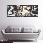 ΠΙΝΑΚΑΣ ΚΑΜΒΑΣ ΤΥΠΟΥ PICASSO GUERNICA HM7198.03 80x3x30 εκ. - Image 2