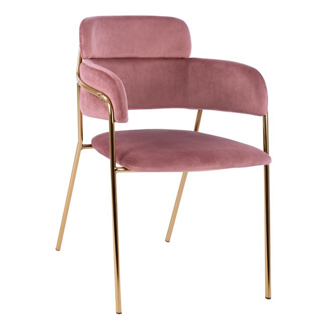 polythronaki-kelso-hm852102-beloydo-sapi ΠΟΛΥΘΡΟΝΑΚΙ KELSO HM8521.02 ΒΕΛΟΥΔΟ ΣΑΠΙΟ ΜΗΛΟ & ΕΠΙΧΡΥΣΟ ΠΟΔΙ 52,5x52x80Υ εκ. - Image 1
