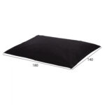 ΠΟΥΦ ANSHU HM5808.04 ΜΑΥΡΟ ΜΕ UV PROTECTION 140x180 εκ. - Image 2