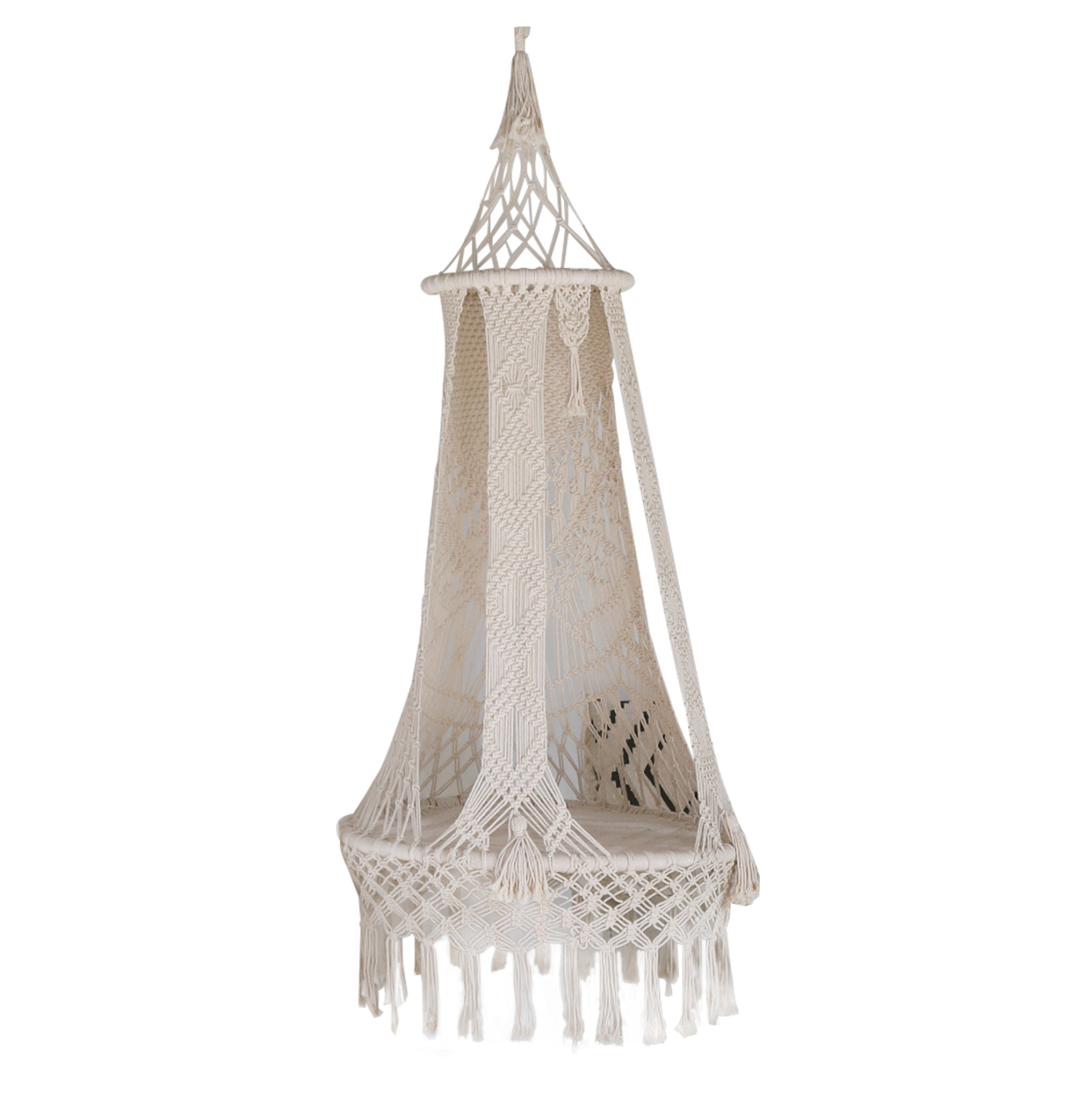 kremasti-folia-makrame-fb99345-ekroy-f80 ΚΡΕΜΑΣΤΗ ΦΩΛΙΑ ΜΑΚΡΑΜΕ HM9345 ΕΚΡΟΥ 80X150 ΕΚ. - Image 1