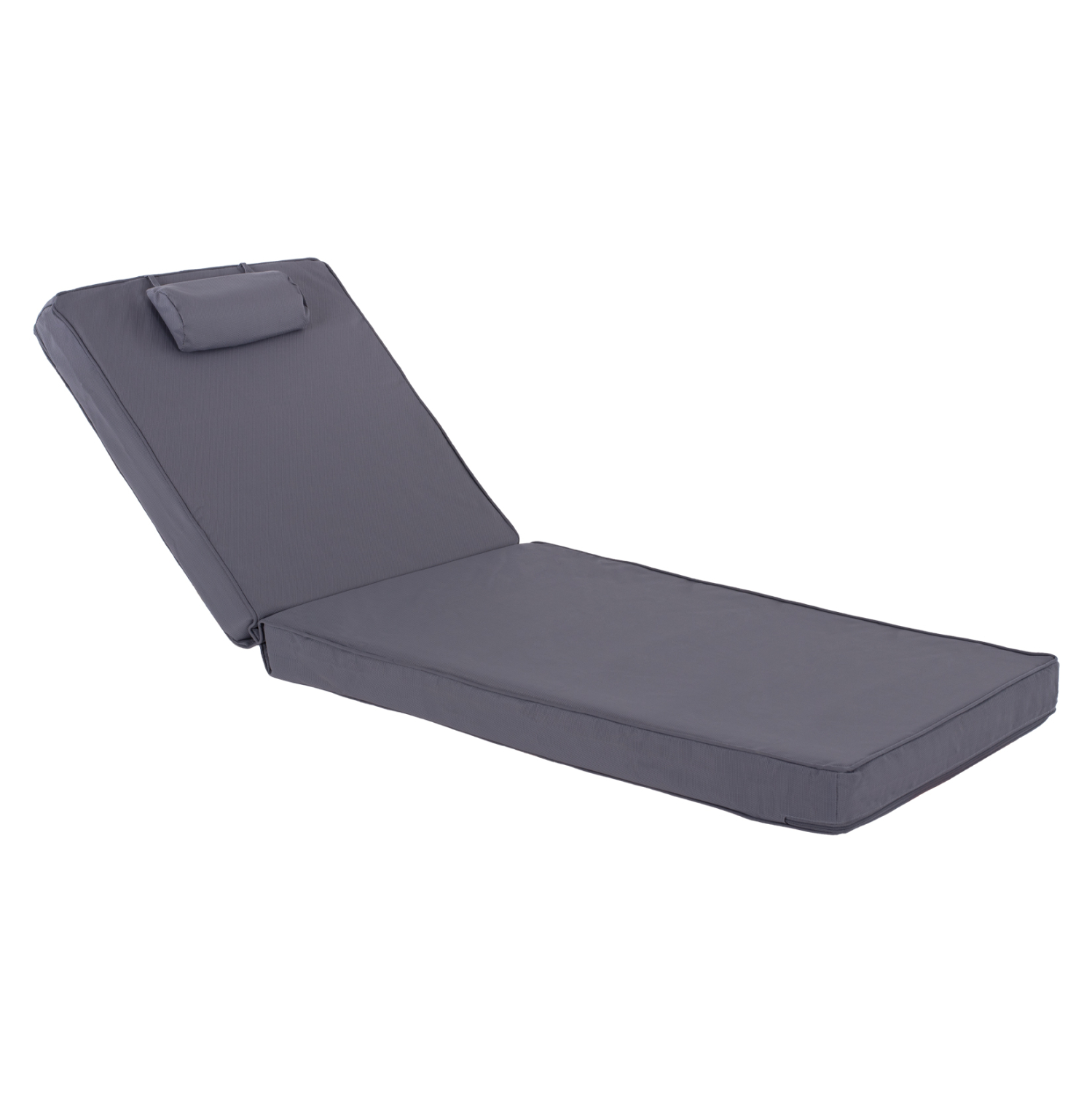 maxilari-xaplostras-textilene-gkri-fb911 ΜΑΞΙΛΑΡΙ ΞΑΠΛΩΣΤΡΑΣ TEXTILENE 600gr/m2 SIFNOS ΓΚΡΙ HM11237.30T 194x70x11Yεκ. - Image 1