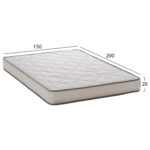 ΣΤΡΩΜΑ DREAMTOPIA ΣΕΙΡΑ RELIEF HM653.150 BONNELL SPRING 150x200x20Y εκ. - Image 3