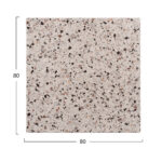 ΕΠΙΦΑΝΕΙΑ ΤΡΑΠΕΖΙΟΥ WERZALIT 80Χ80Χ3.5εκ. TERRAZZO HM5231.16 - Image 2