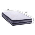 ΣΤΡΩΜΑ DREAMTOPIA FRANKLIN HM657.140 BONNELL SPRING ΜΕ ΑΝΩΣΤΡΩΜΑ 140x200x29Y εκ. - Image 3