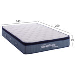 ΣΤΡΩΜΑ DREAMTOPIA, σειρά PRIVILEGE HM660.140 POCKET SPRING ΜΕ ΑΝΩΣΤΡΩΜΑ 140X200x29Υεκ. - Image 3