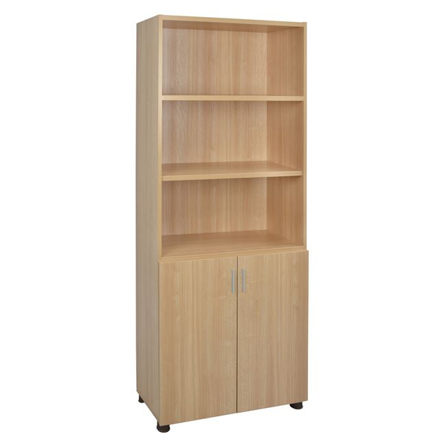 bibliothiki-grafeioy-epaggelmatiki-oxia ΒΙΒΛΙΟΘΗΚΗ ΓΡΑΦΕΙΟΥ VANCE ΕΠΑΓΓΕΛΜΑΤΙΚΗ ΟΞΙΑ HM2055.11 80Χ40Χ190Υ εκ. - Image 1