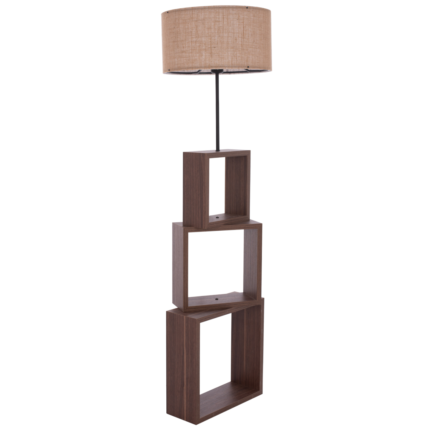 fotistiko-dapedoy-mdf-karydi-fb9760801-f ΦΩΤΙΣΤΙΚΟ ΔΑΠΕΔΟΥ MDF ΚΑΡΥΔΙ HM7608.01 Φ38x140 εκ. - Image 1