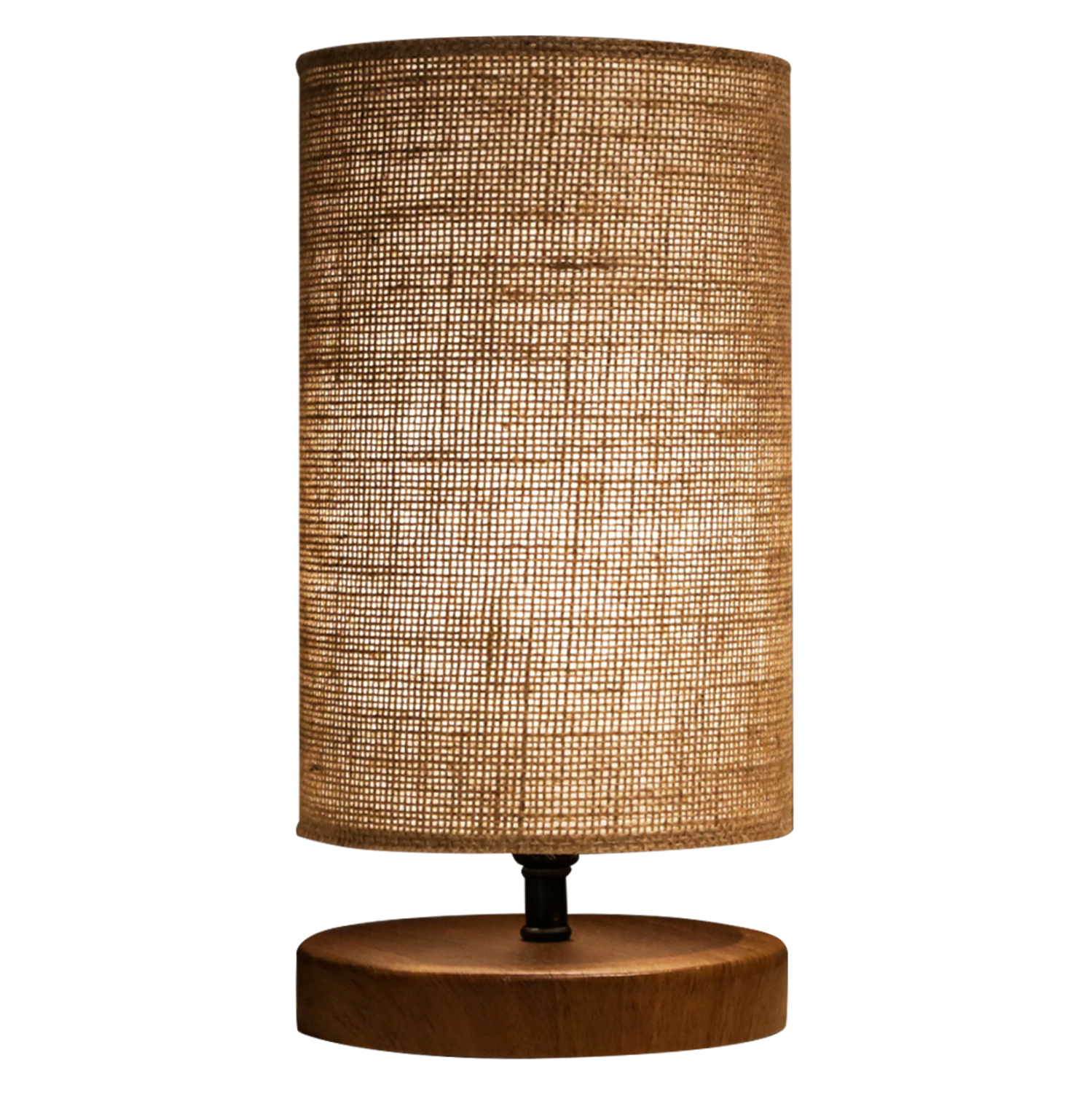 fotistiko-epitrapezio-xylino-me-wicker-k ΦΩΤΙΣΤΙΚΟ ΕΠΙΤΡΑΠΕΖΙΟ ΞΥΛΙΝΟ ΜΕ WICKER ΚΑΦΕ ΜΕ ΜΠΕΖ HM7596.01 24Χ30εκ. - Image 1