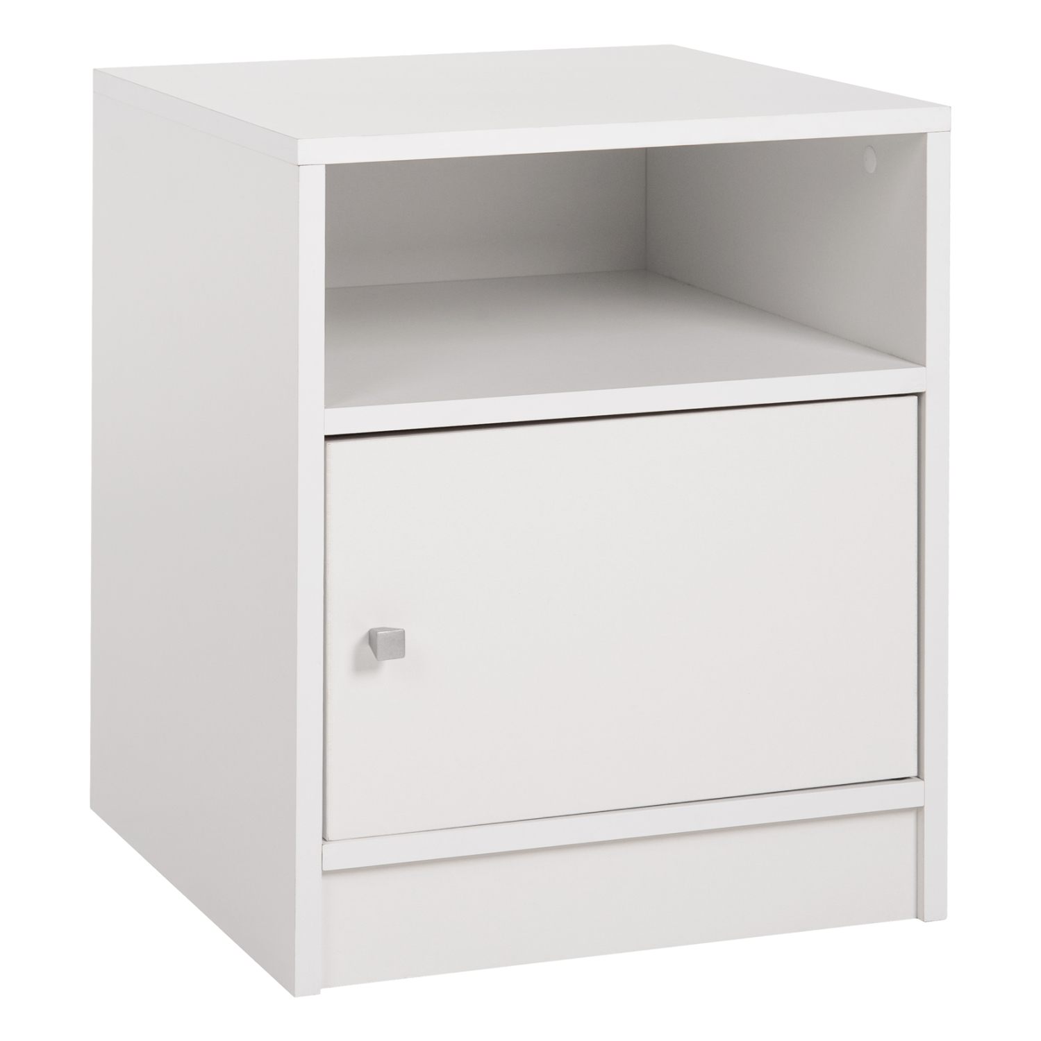 komodino-melaminis-leyko-40x40x50yek-fb9 ΚΟΜΟΔΙΝΟ ΜΕΛΑΜΙΝΗΣ MALORY HM2205.05 ΛΕΥΚO 40x40x50Yεκ. - Image 1