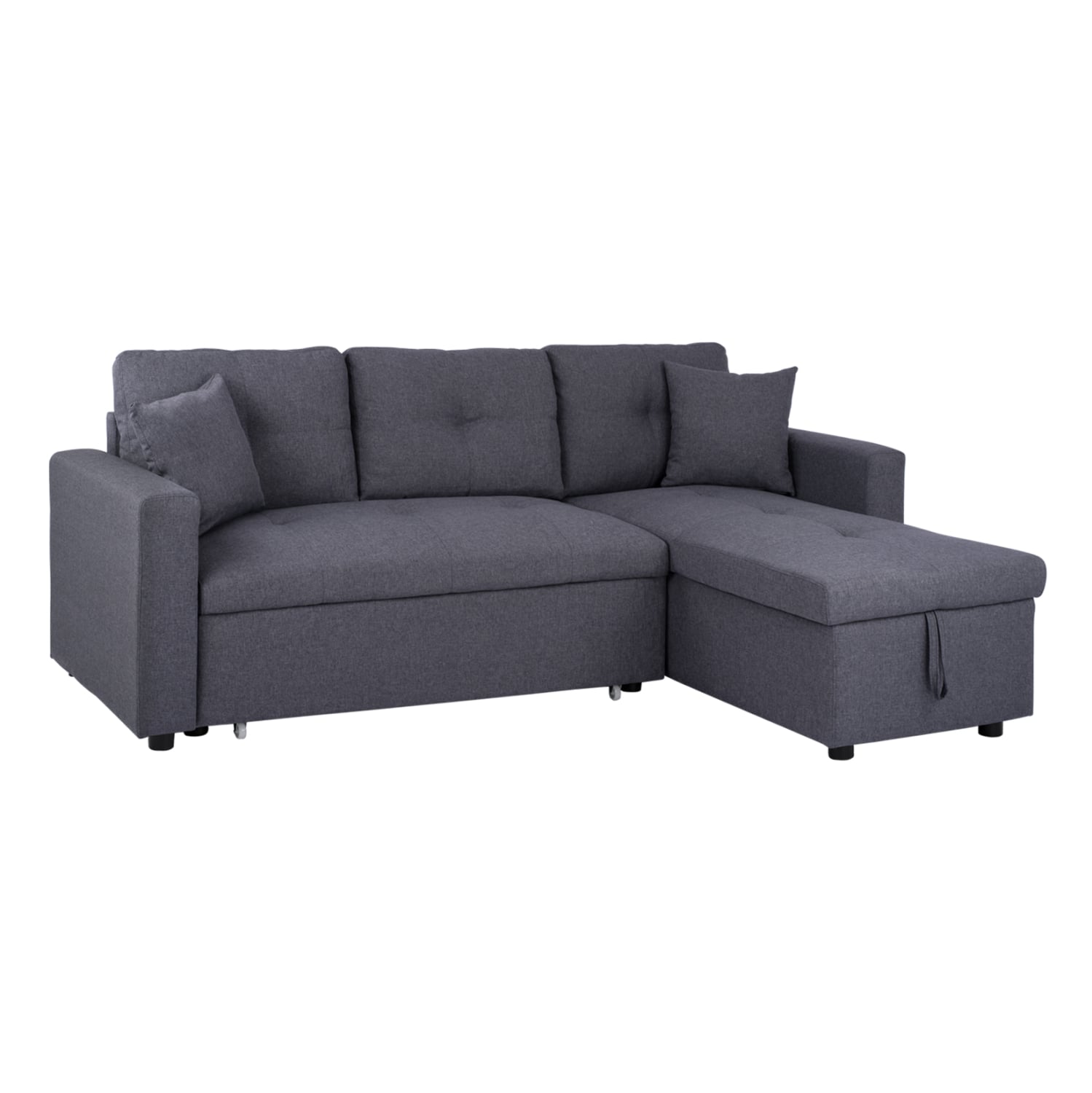kanapes-gonia-krebati-224x147x85yek-fb93 ΚΑΝΑΠΕΣ ΓΩΝΙΑ ΚΡΕΒΑΤΙ WAYNE 224x147x85Υεκ. HM3028.11 ΓΚΡΙ ΥΦΑΣΜΑ - Image 1