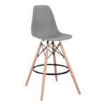 ΣΚΑΜΠΟ ΜΠΑΡ RENATA HM0173.10 ΓΚΡΙ 58x56x107Υ εκ. - Image 3