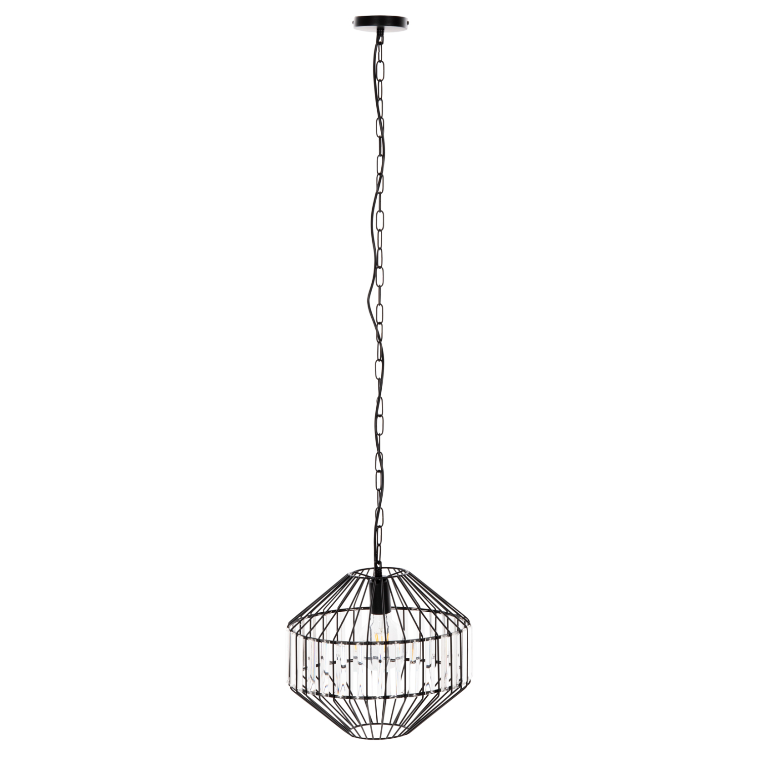 fotistiko-orofis-kremasto-fb94092-metall ΦΩΤΙΣΤΙΚΟ ΟΡΟΦΗΣ ΚΡΕΜΑΣΤΟ HM4092 ΜΕΤΑΛΛΙΚΟ ΜΑΥΡΟ ΚΑΠΕΛΟ Φ33,5x29-127,5Υεκ. - Image 1
