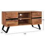 ΕΠΙΠΛΟ TV ALICIA ΜΑΣΙΦ ΞΥΛΟ ΑΚΑΚΙΑΣ ΦΥΣΙΚΟ HM8174.11 160x43x66Y εκ. - Image 3
