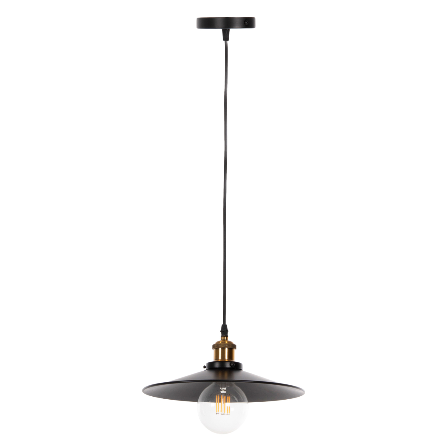 fotistiko-orofis-kremasto-fb94162-mayro- ΦΩΤΙΣΤΙΚΟ ΟΡΟΦΗΣ ΚΡΕΜΑΣΤΟ HM4162 ΜΑΥΡΟ ΜΕΤΑΛΛΟ-ΧΡΥΣΗ ΛΕΠΤΟΜΕΡΕΙΑ Φ30x109Υεκ - Image 1