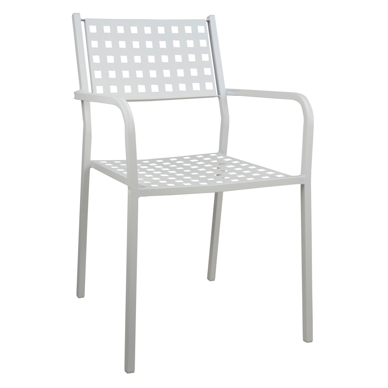 polythrona-metalliki-fb9503102-se-leyko- ΠΟΛΥΘΡΟΝΑ ΜΕΤΑΛΛΙΚΗ HM5031.02 ZETA ΣΕ ΛΕΥΚΟ ΧΡΩΜΑ 54x51x84Υεκ - Image 1