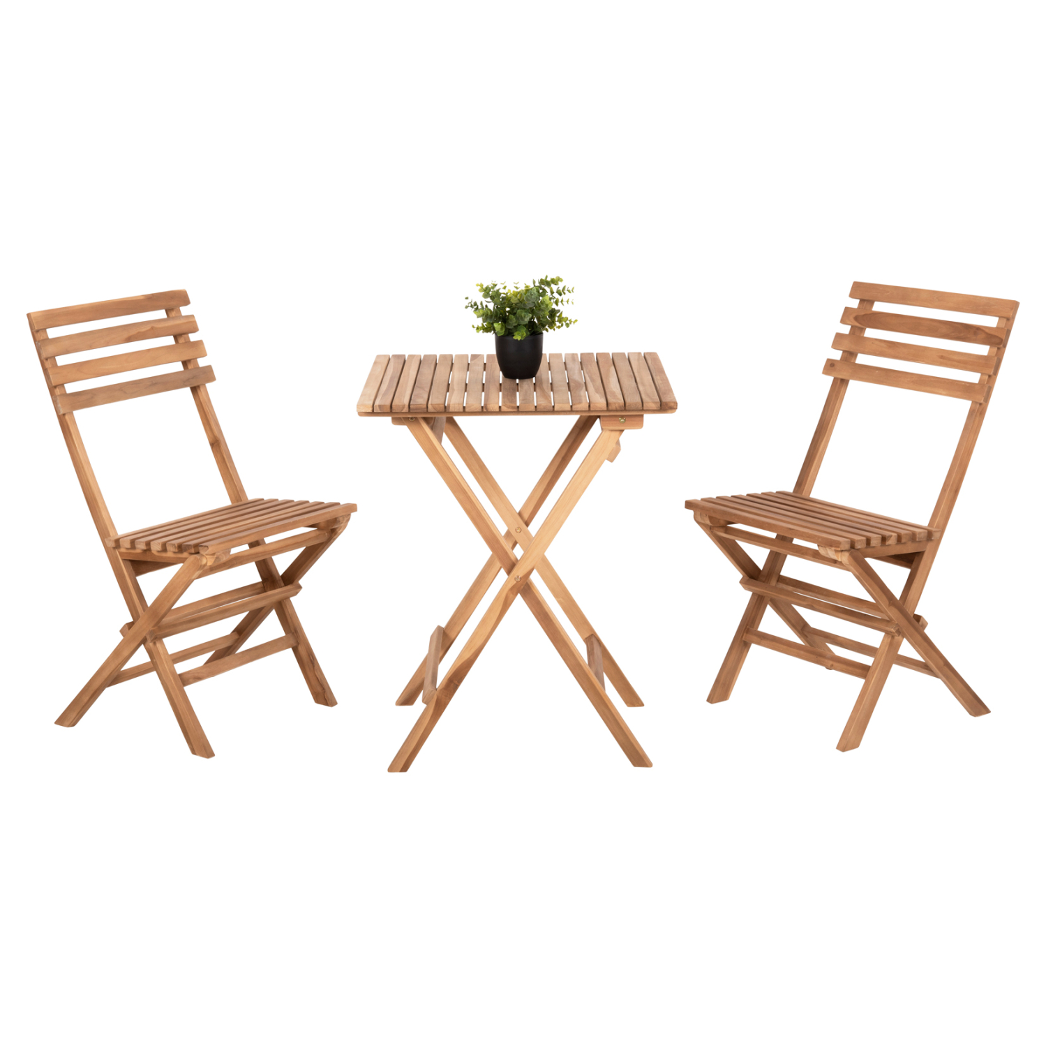 set-3tmch-exotchoroy-ptyssomeno-fb99907- ΣΕΤ 3ΤΜΧ ΕΞΩΤ.ΧΩΡΟΥ ΠΤΥΣΣΟΜΕΝΟ KENDYR HM9907 ΜΑΣΙΦ TEAK ΞΥΛΟ-ΦΥΣΙΚΟ 46x50x88,5Υ - Image 1