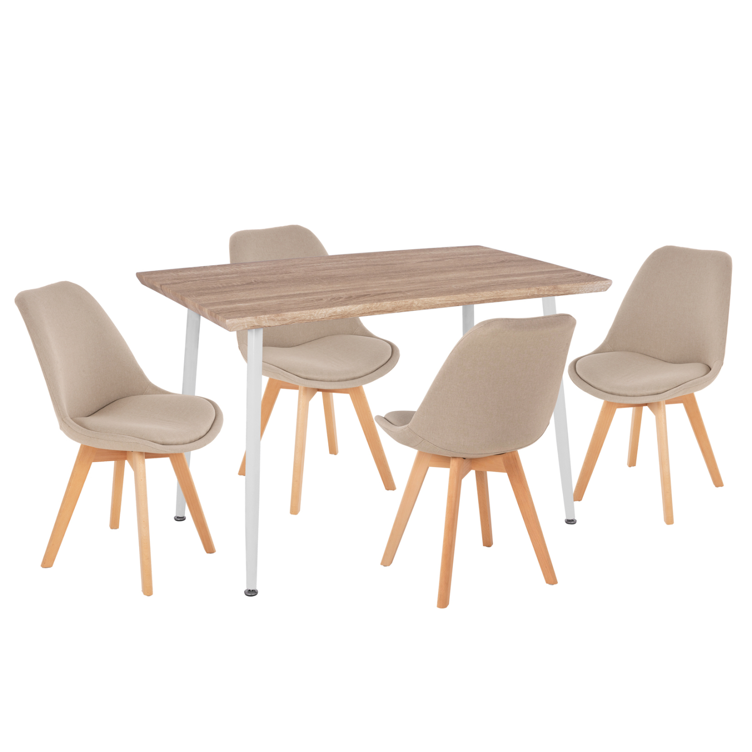 set-trapezarias-5tmch-fb910382-mdf-top-s ΣΕΤ ΤΡΑΠΕΖΑΡΙΑΣ 5ΤΜΧ PALOMA HM10382 MDF TOP ΣΕ SONAMA--ΜΠΕΖ ΚΑΡΕΚΛΕΣ - Image 1