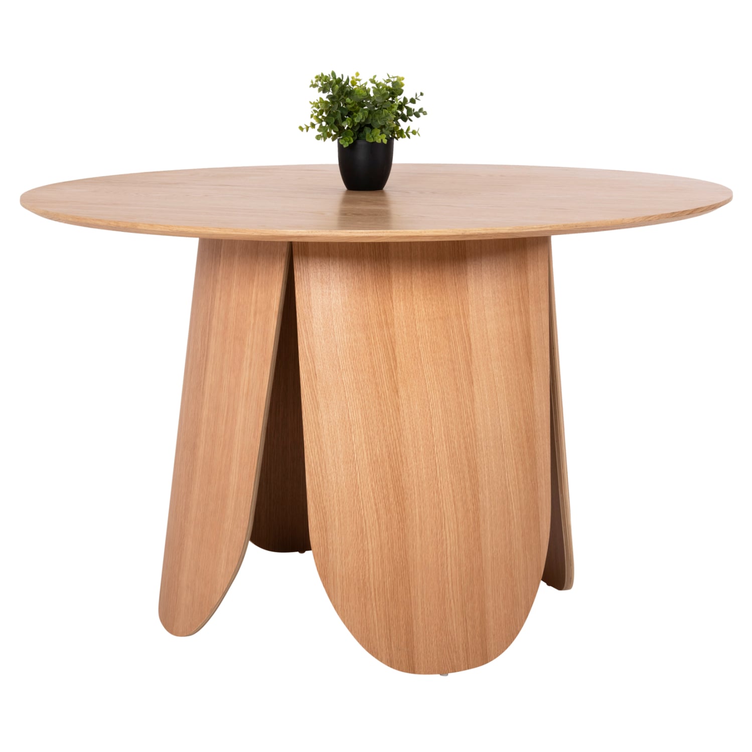 trapezi-stroggylo-fb9961201-mdf-me-kapla ΤΡΑΠΕΖΙ ΣΤΡΟΓΓΥΛΟ DENTY HM9612.01 MDF ΜΕ ΚΑΠΛΑΜΑ ΔΡΥΟΣ-ΧΡΩΜΑ ΔΡΥΟΣ Φ120x75Υεκ. - Image 1
