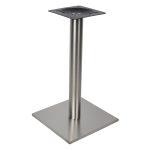 ΒΑΣΗ ΤΡΑΠΕΖΙΟΥ INOX HM421 ΜΕ ΡΕΓΟΥΛΑΤΟΡΟΥΣ 40x40x72Y εκ.