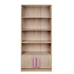 ΒΙΒΛΙΟΘΗΚΗ PLAYROOM SONAMA-ΡΟΖ HM10146.03 80X35X180εκ. - Image 2