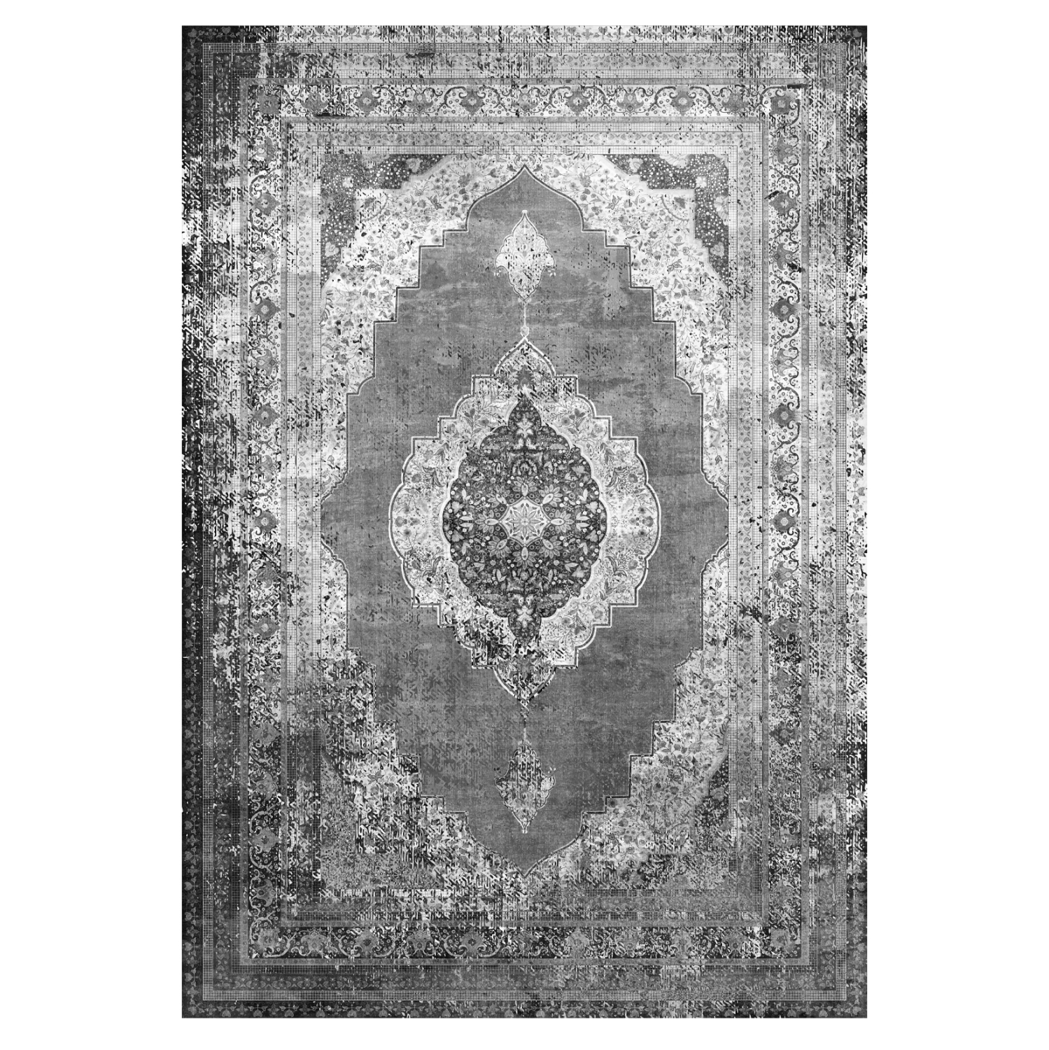 chali-salonioy-vintage-me-krosia-gkri-fb ΧΑΛΙ ΣΑΛΟΝΙΟΥ VINTAGE ΜΕ ΚΡΟΣΙΑ JOSIANE ΓΚΡΙ HM7675.07 160X230 εκ. - Image 1