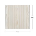ΕΠΙΦΑΝΕΙΑ ΤΡΑΠΕΖΙΟΥ ΑΠΟ MDF 60Χ60 εκ. HM8437.03 ΔΡΥΣ ΜΑΥΡΟ - Image 2