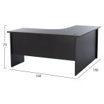 ΓΡΑΦΕΙΟ ΓΩΝΙΑ ΕΠΑΓΓΕΛΜΑΤΙΚΟ CAITLYN 150Χ150Χ75εκ HM2019.02 ΒΕΓΓΕ - Image 2