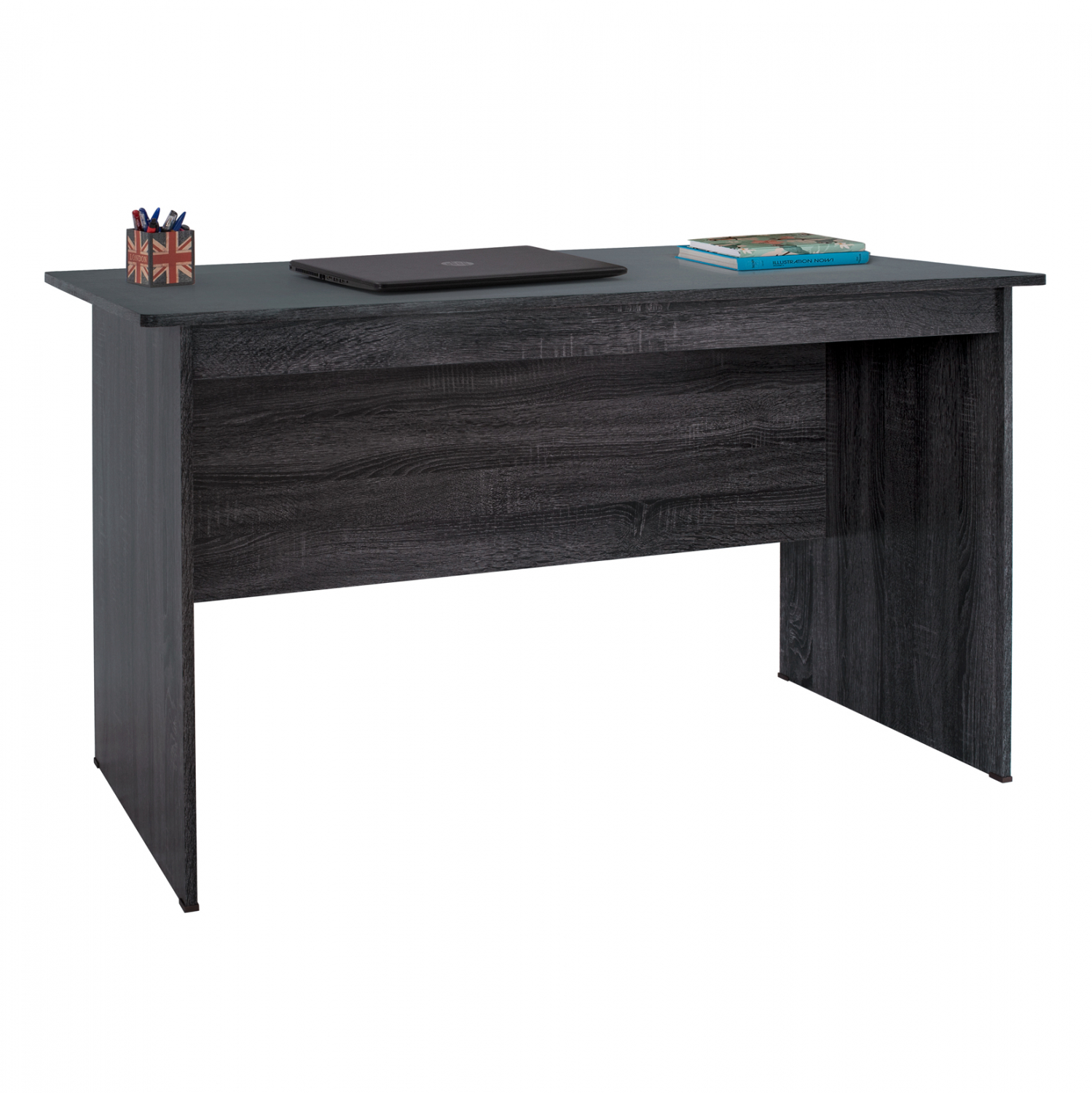 grafeio-melaminis-120x71x745-fb9228501-s ΓΡΑΦΕΙΟ ΜΕΛΑΜΙΝΗΣ HAYDEN 120x71x74,5 HM2285.01 ΣΕ ΑΝΘΡΑΚΙ ΧΡΩΜΑ - Image 1