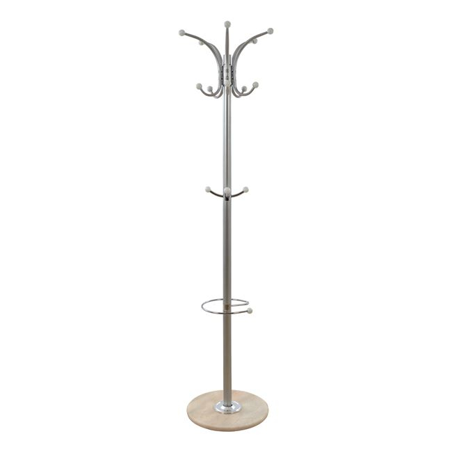 kalogeros-metallikos-hm003840-peristrefo ΚΑΛΟΓΕΡΟΣ ΜΕΤΑΛΛΙΚΟΣ SHIA HM0038.40 ΠΕΡΙΣΤΡΕΦΟΜΕΝΟΣ ΑΣΗΜΙ ΜΕ ΜΑΡΜΑΡΟ Φ.37x170 εκ. - Image 1