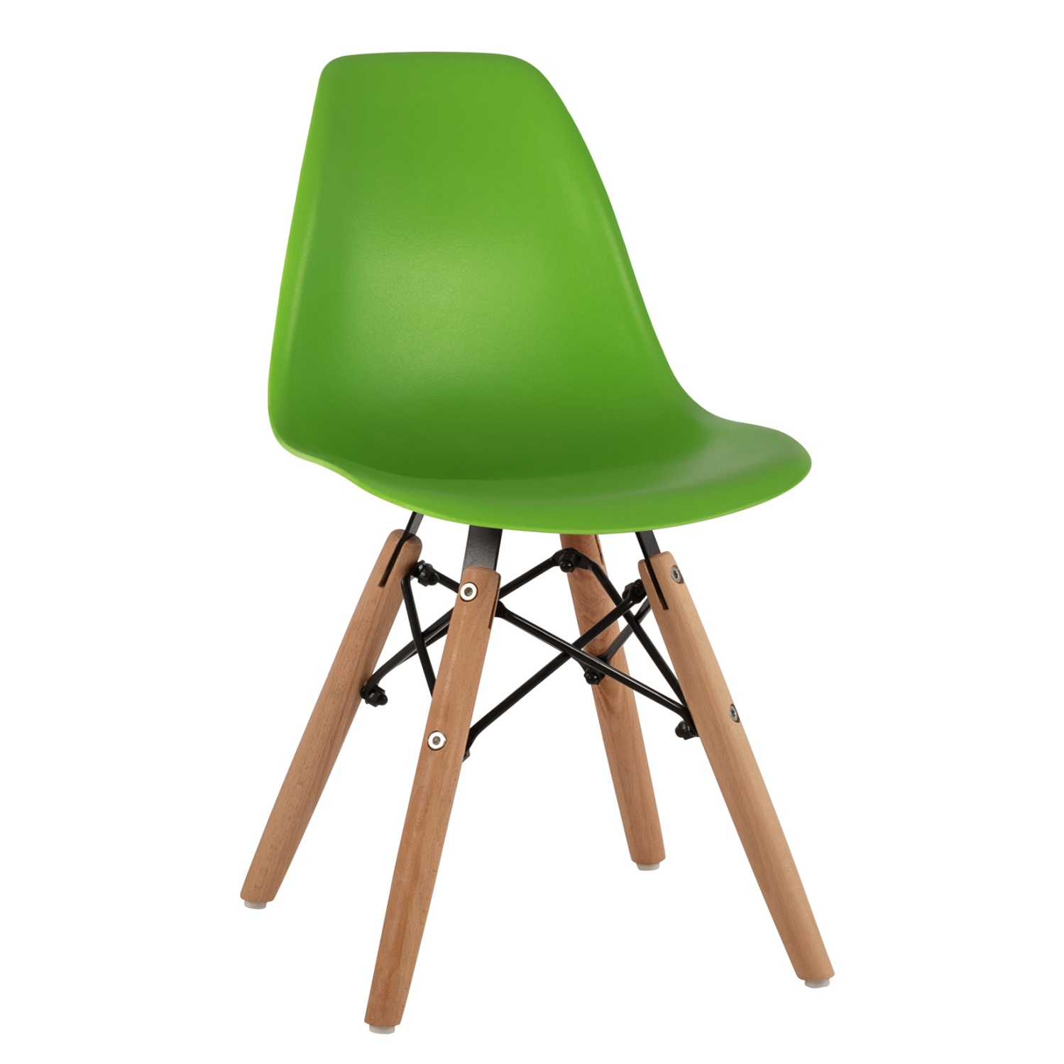 karekla-kid-tmchfb9845303-me-xylina-podi ΚΑΡΕΚΛΑ TWIST KID ΤΜΧ.HM8453.03 ΜΕ ΞΥΛΙΝΑ ΠΟΔΙΑ &ΠΡΑΣΙΝΟ ΚΑΘΙΣΜΑ 30,5Χ33Χ59 ΕΚ - Image 1