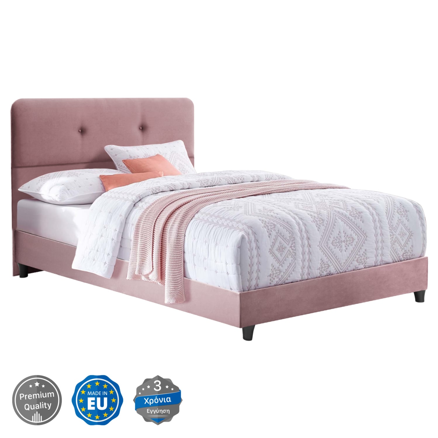krebati-fb964812-sapio-milo-beloydo-120x ΚΡΕΒΑΤΙ HM648.12 DOLORES, ΣΑΠΙΟ ΜΗΛΟ ΒΕΛΟΥΔΟ, 120x200 εκ. - Image 1