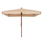 ΟΜΠΡΕΛΑ ΕΠΑΓΓΕΛΜΑΤΙΚΗ WALLER 3,00X3,00X2,50Y ΜΕ ΞΥΛΙΝΟ ΣΚΕΛΕΤΟ HM6022 ΜΠΕΖ