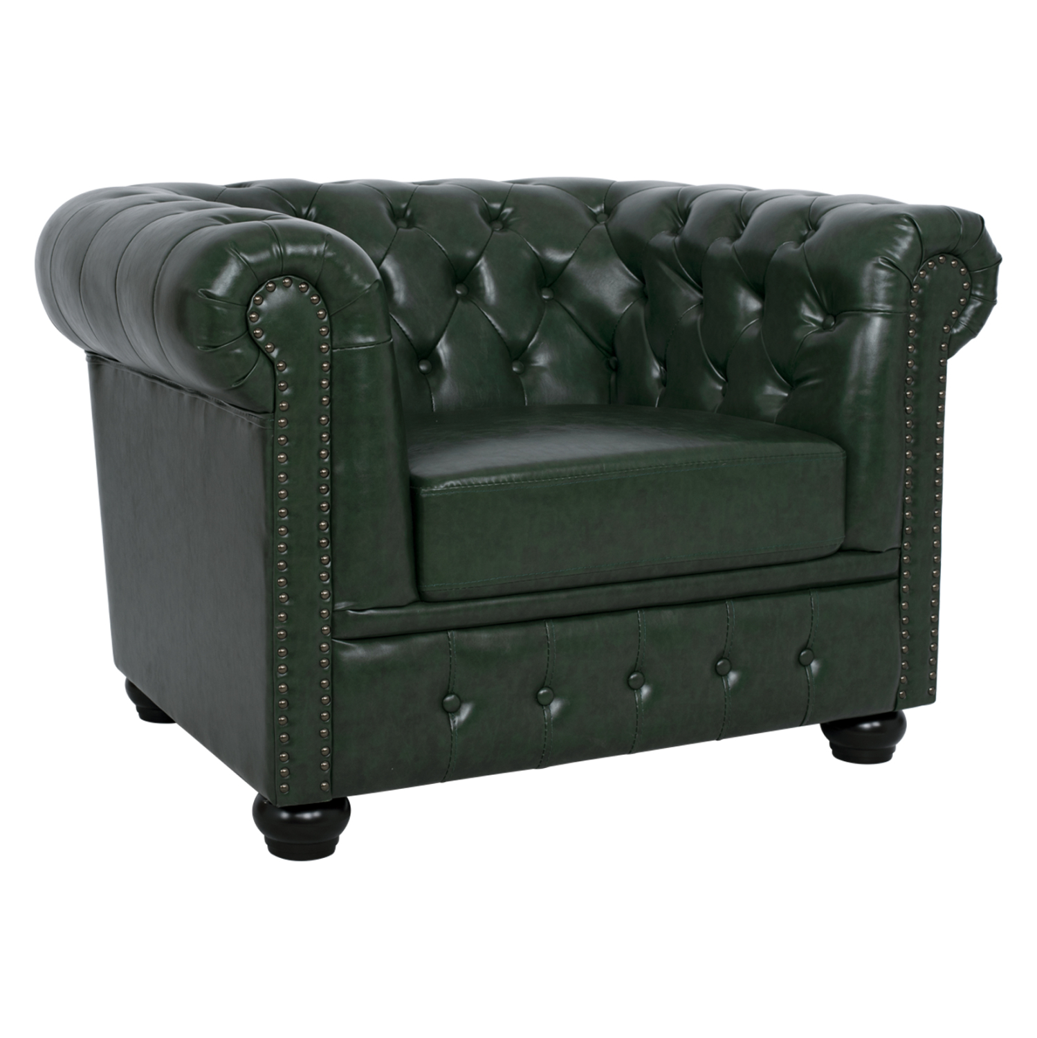polythrona-fb9301108-technoderma-kyparis ΠΟΛΥΘΡΟΝΑ T.CHESTERFIELD POLINA HM3011.08 PU ΚΥΠΑΡΙΣΣΙ 106x87x70Y εκ. - Image 1