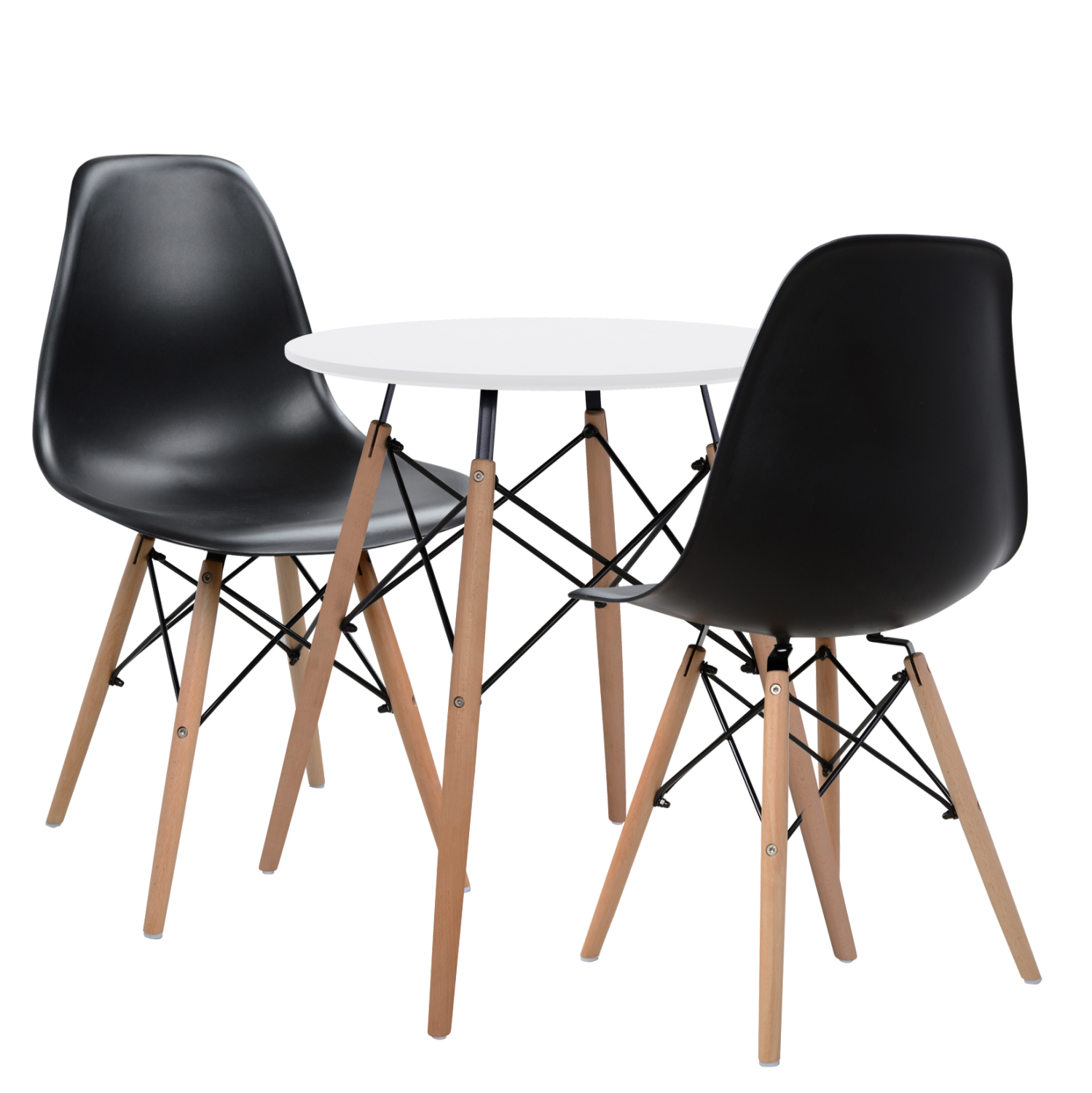 set-3tmch-trapezi-f60-karekles-fb910307 ΣΕΤ 3ΤΜΧ ΤΡΑΠΕΖΙ Φ60 & ΚΑΡΕΚΛΕΣ TWIST HM10307 - Image 1