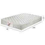 ΣΤΡΩΜΑ POCKET SPRING ΜΟΝΟ 90x200 ΔΙΠΛΗΣ ΟΨΗΣ HM309.07 - Image 2