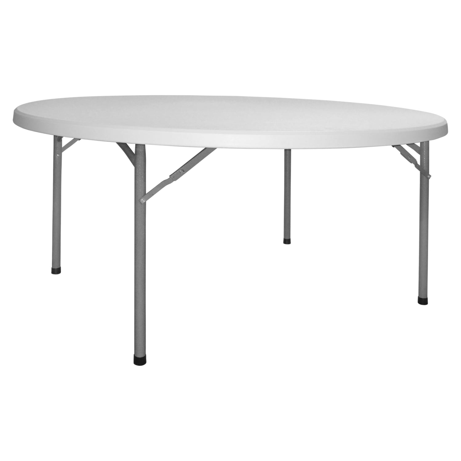 trapezi-catering-synedrioy-fb95061-f182c ΤΡΑΠΕΖΙ CATERING-ΣΥΝΕΔΡΙΟΥ HM5061 Φ182Χ74εκ ΠΤΥΣΣΟΜΕΝΟ ΣΤΡΟΓΓΥΛΟ - Image 1