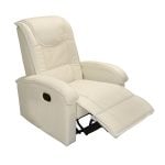 ΠΟΛΥΘΡΟΝΑ RELAX ΜΕ ΜΗΧΑΝΙΣΜΟ MASSAGE ROCCA HM0026.02 PU ΕΚΡΟΥ 80x96x97 εκ. - Image 4
