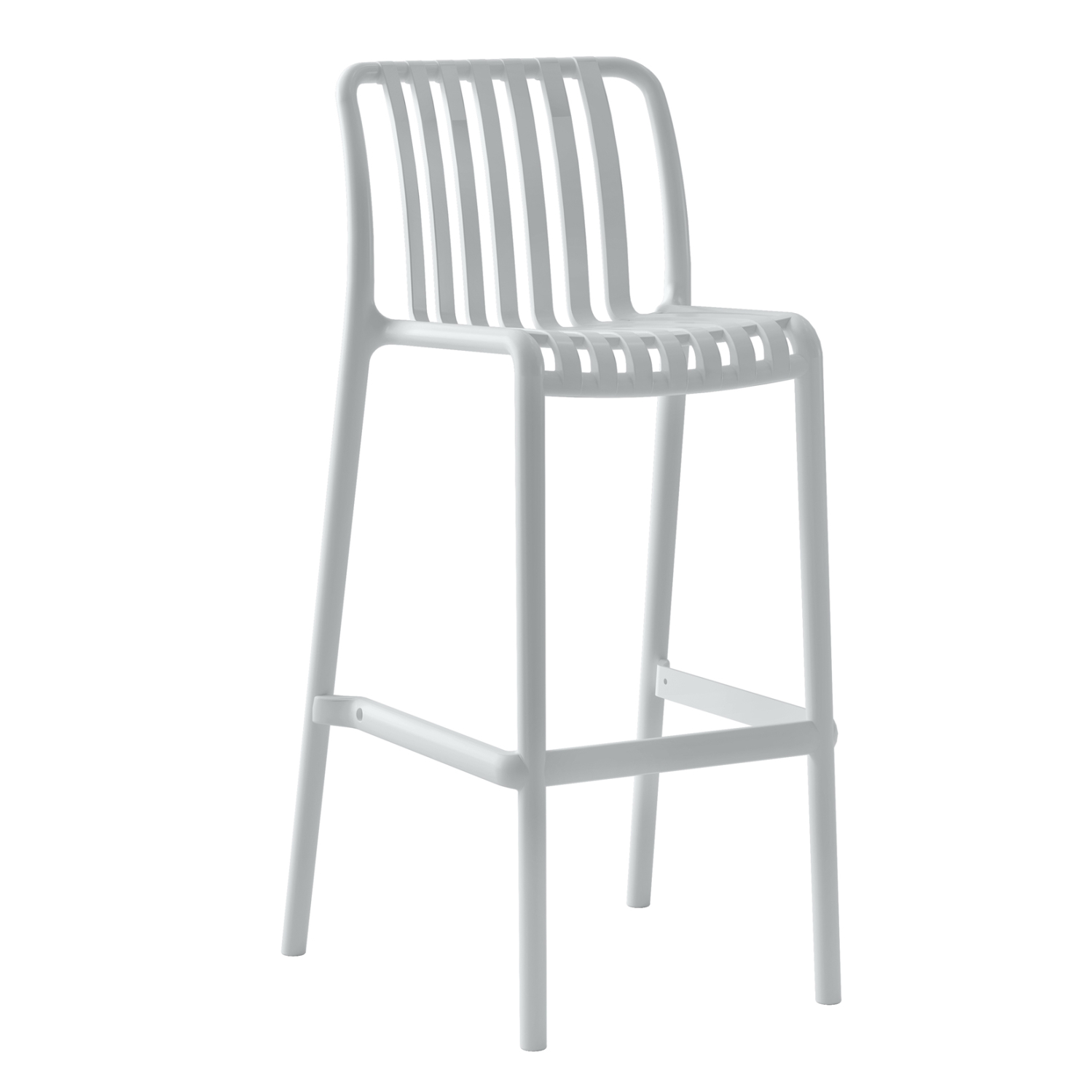 skampo-bar-polypropylenioy-fb9609801-ley ΣΚΑΜΠΟ BAR ΠΟΛΥΠΡΟΠΥΛΕΝΙΟΥ CONVEE HM6098.01 ΛΕΥΚΟ 38,5x49,5x102Υεκ. - Image 1