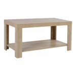 ΤΡΑΠΕΖΙ ΣΑΛΟΝΙΟΥ ΜΕΛΑΜΙΝΗΣ ALAYNA HM2207.02 SONAMA 90X45X45 εκ. - Image 3
