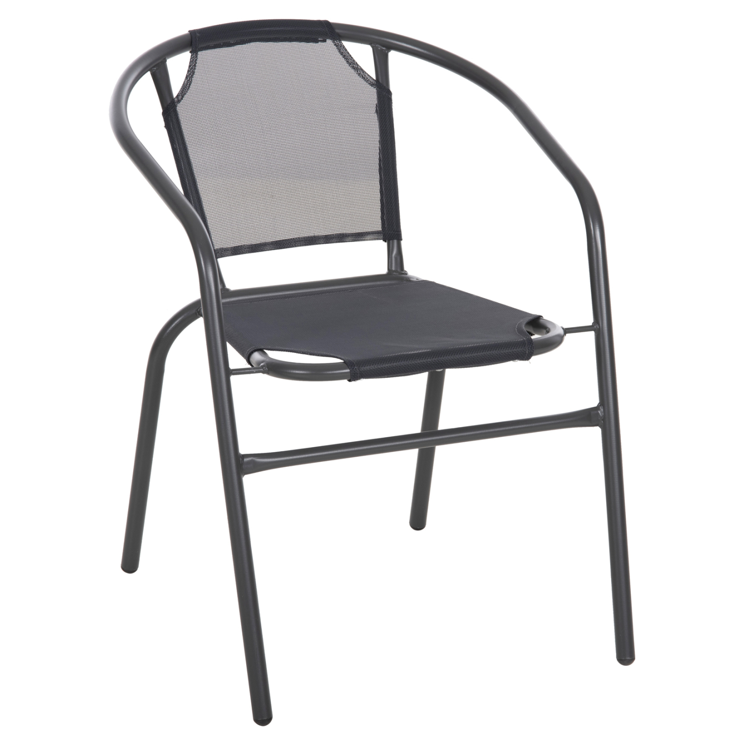 polythrona-exchoroy-fb9597701-metallo-te ΠΟΛΥΘΡΟΝΑ ΕΞ.ΧΩΡΟΥ LEDAN HM5977.01 ΜΕΤΑΛΛO & TEXTILENE ΓΚΡI 55x58x72Υεκ. - Image 1