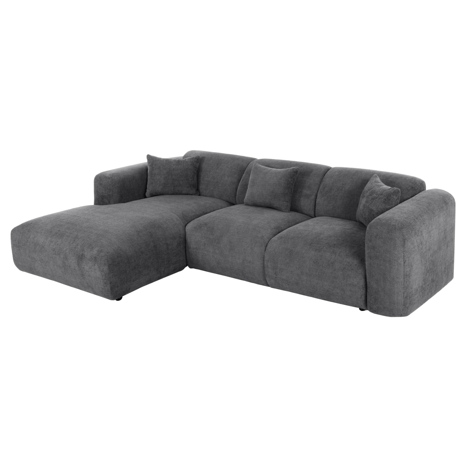 kanapes-gonia-aristeri-fb9327504l-anthra ΚΑΝΑΠΕΣ ΓΩΝΙΑ (ΑΡΙΣΤΕΡΗ) BRICKEN HM3275.04L ΑΝΘΡΑΚΙ ΥΦΑΣΜΑ 110-282x98-160x72Υεκ. - Image 1