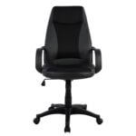 ΚΑΡΕΚΛΑ ΓΡΑΦΕΙΟΥ GAMING SIVIR HM1001.01 ΜΕ  ΜΑΥΡΟ PU 59x 60x115 εκ. - Image 2